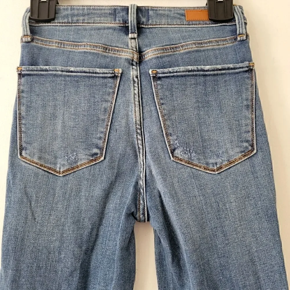 Abercrombie & Fitch Simone High Rise Super Skinny Jeans Distressed 25/0S